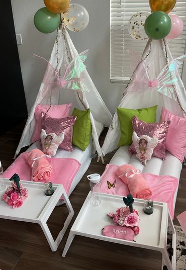Fairy Teepee Sleepover