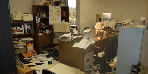 Messy office