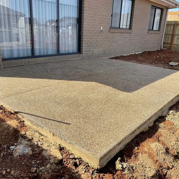 Exposed Aggregate Alfresco