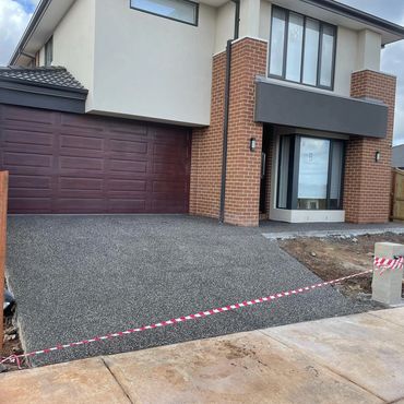 Exposed Aggregate Driveway