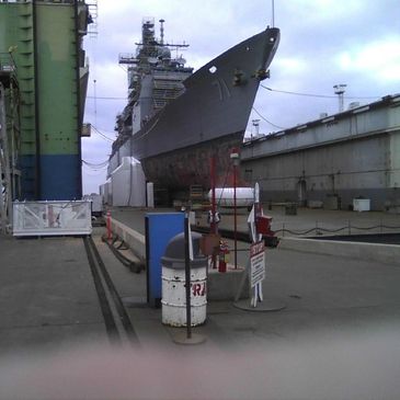 Working with the military.