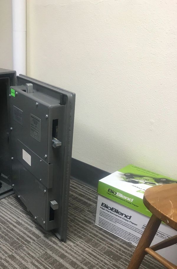 Worst case scenario, a failed X-09 lock on a GSA Blue label.