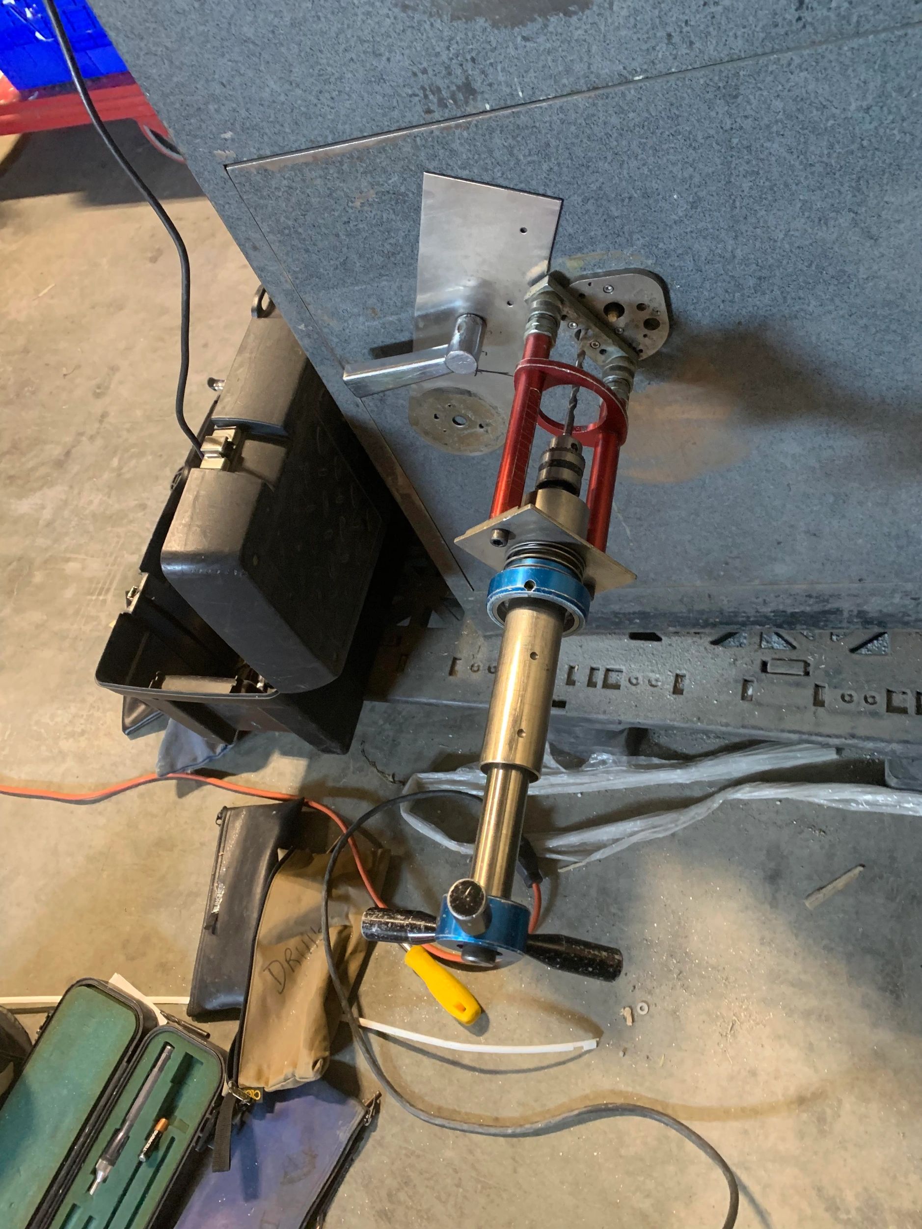 Safe drill open, lost combo.