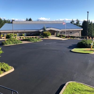 Lighthouse Christian sealcoating job in Gig Harbor WA