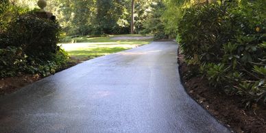 Driveway sealed in Wollochet