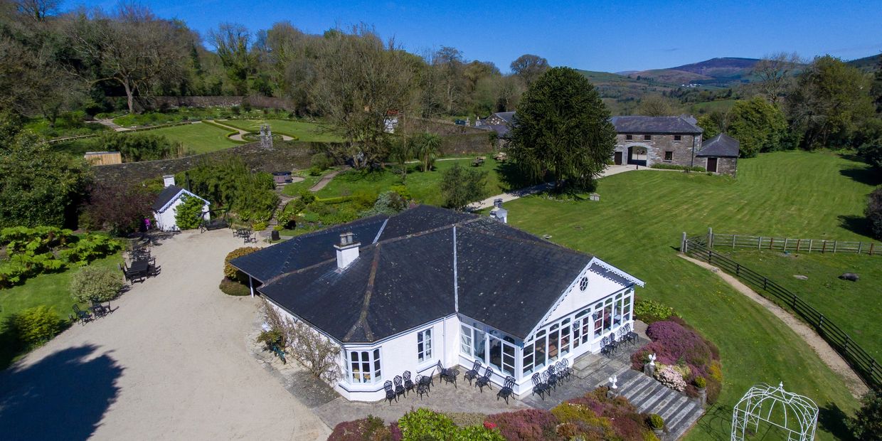 View of Ballybeg House Venue From Above