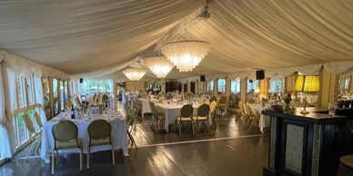 Inside Victorian Marquee