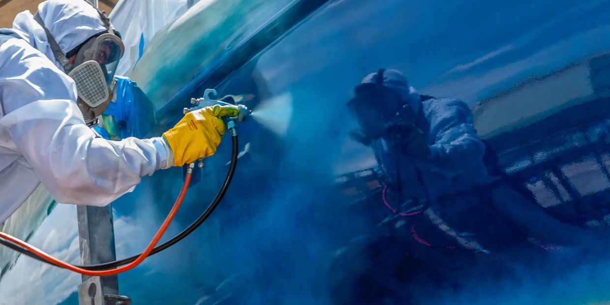 Yacht painting by xtl marine