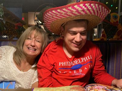 Rosemary DeMarco and son