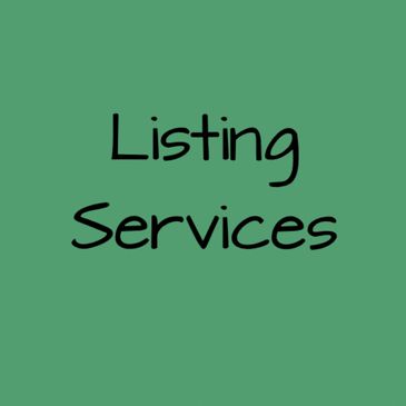We Will Input Your Listing