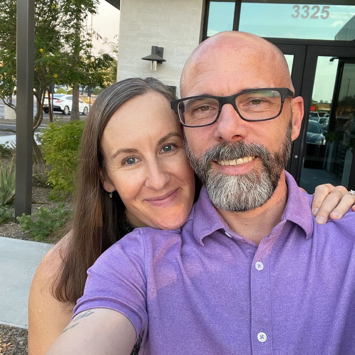 Mary and Ben from Pure Presence Events creating picnic and sound healing experience in Phoenix.