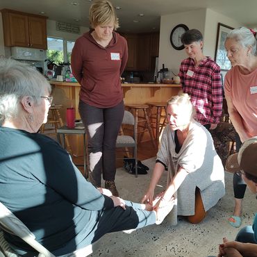 aromatherapy workshop in action