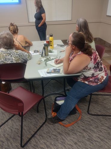weed management workshop in progress