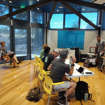 solar workshop in progress