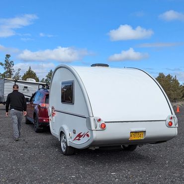 trailer towing workshop in progress