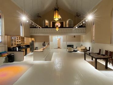 A event-party-movie location in Hudson NY. A former church. Lighten up.