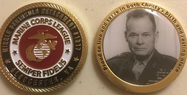 Marine Corps League Middle Peninsula Detachment 1317 Challenge Coin