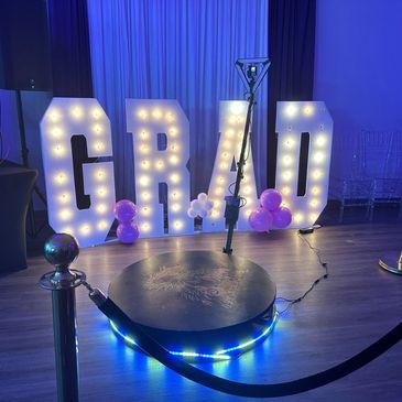 Grad blue background