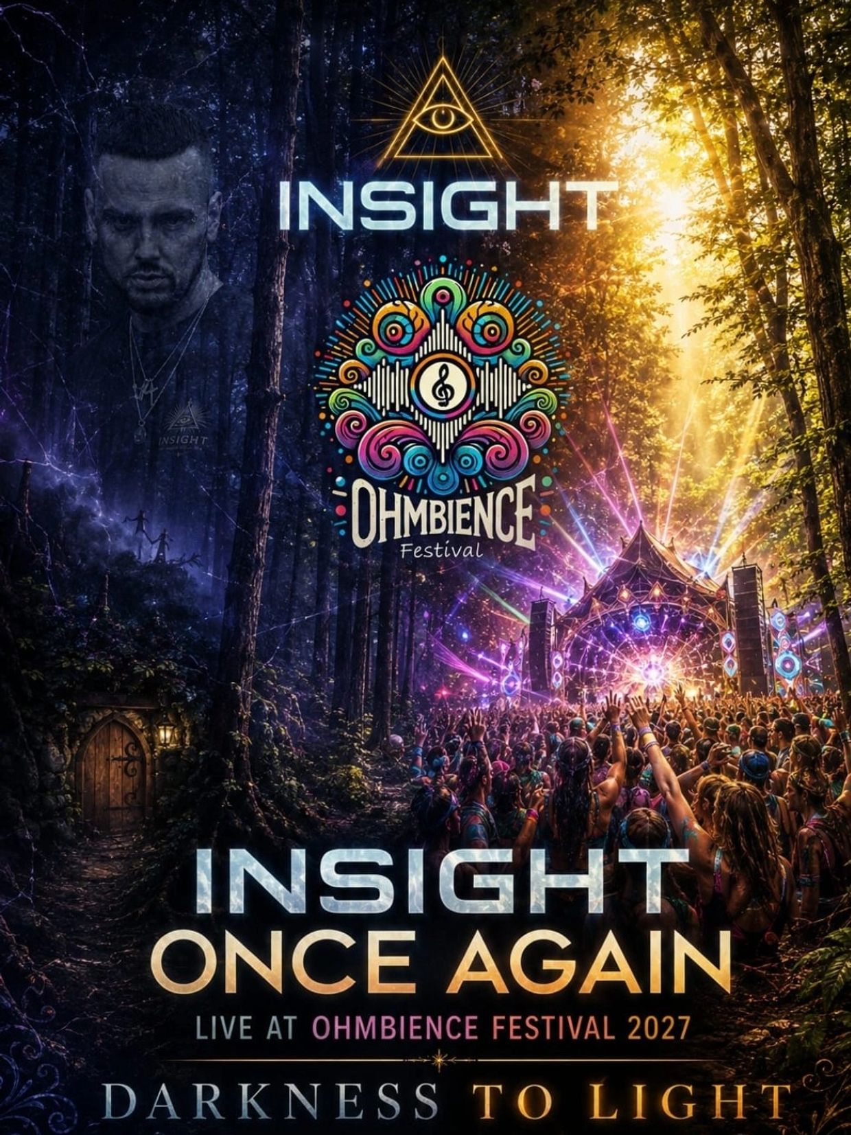 Insight performing live at Ohmbience Festival 2027.