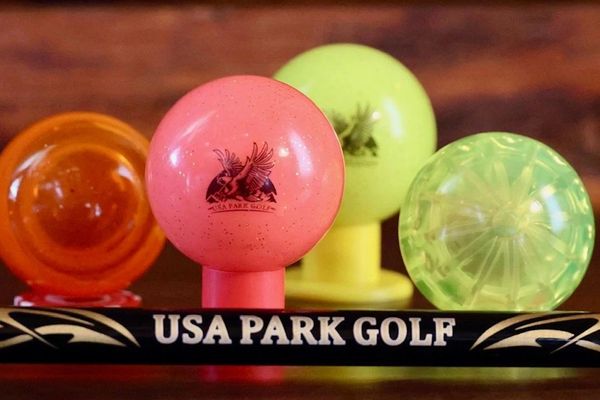 Samples of USA Park Golf and XP-3 Park Golf Balls