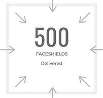 500 Units Delivered