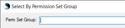 Security Zen Select by Permission Set Group GUI