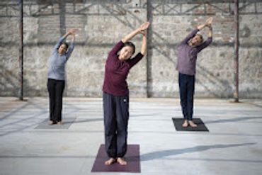 Learn Angamardana to build flexibility and improve Strength