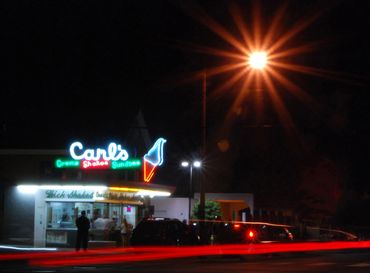 "Carl's" - famous soft serve stand that has been around forever.