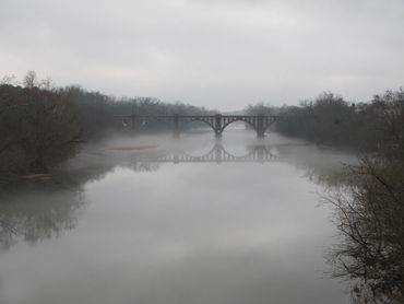 "Rappahannock Morning" a foggy morning on the Rappahannock River