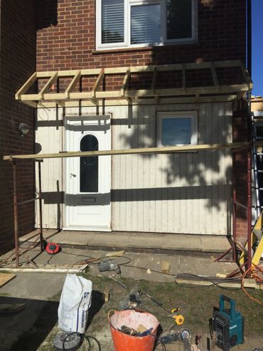 New porch created for customer in Bracknell
