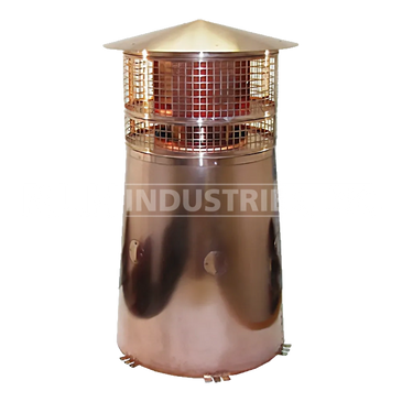 RLH industries eurostyle collection direct vent coaxial old world copper series cap european style