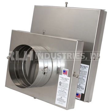 RLH industries integrity stainless steel top flashings plate cover prebroke