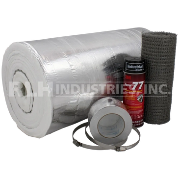 RLH industries integrity insulation systems   heat improves draft kit contains roll mesh tape spray