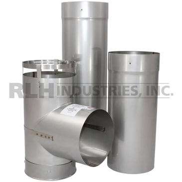 RLH industries integrity stainless steel tee and tee snout extensions removeable snout