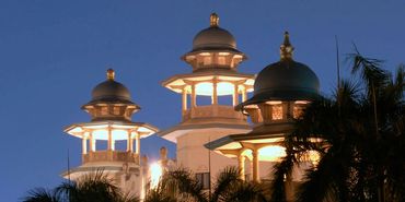 Palace of Golden Horses, Kuala Lumpur, Malaysia, turret details