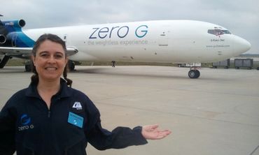 The first picture after the flight and de-boarding from the plane.