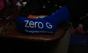 Special socks given by the Zero-G company...important because later when we were up in the air at 26