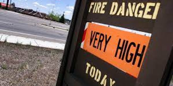 Fire Danger sign