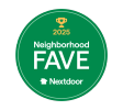 2025 Neighborhood Fave badge from Nextdoor.
