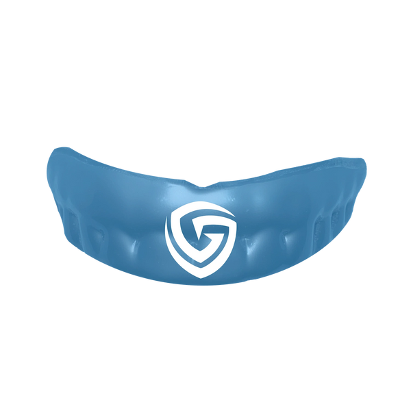Grill Guard - nonprofit custom fit sports mouthguards blue opaque