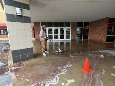 Residential pressure washing. Commercial pressure washing. Home cleaning. Business cleaning.