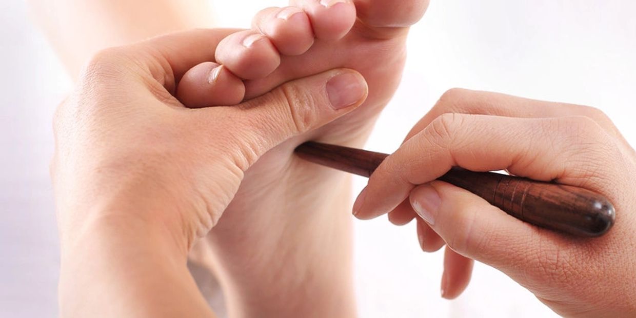 Thai foot massage