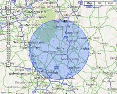 Areas in the East midlands such as Derby, Leicester and Nottingham that vehicle glass supply and fit