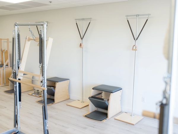 Pedipoles & Wunda Chairs in Scottsdale Pilates Studio, Pilates Scottsdale Classical Pilates Studio