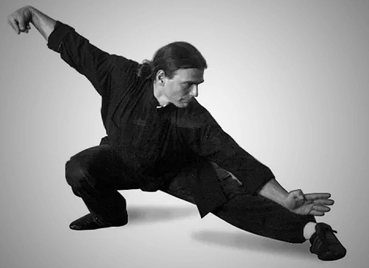 Arthur Makaris practicing Martial Arts