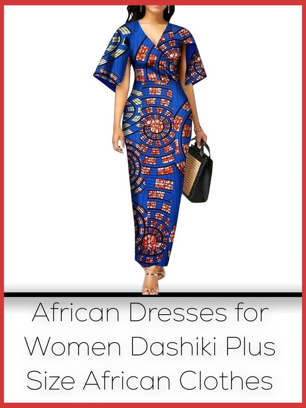 iooiooi Summer Fashion African Dresses for Women Dashiki Plus Size African Clothes