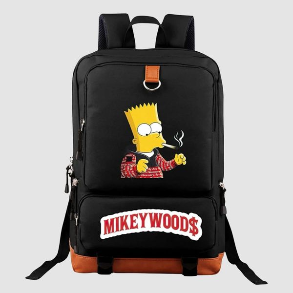 Wogrto Anime Laptop Backpack Fashion Unisex 17 Inchs Large Capacity for College Campus