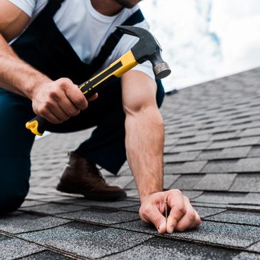 installing shingles
