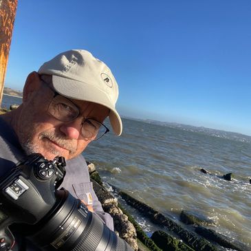 Wildlife Photographer, Tim Seay on the Carquinez Shoreline