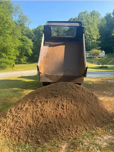Hauling sand